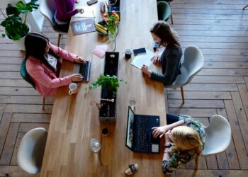 Photo by CoWomen from Pexels: https://www.pexels.com/photo/three-woman-sitting-on-white-chair-in-front-of-table-2041627/
