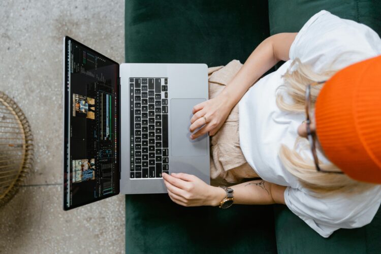 Photo by MART PRODUCTION from Pexels: https://www.pexels.com/photo/a-woman-wearing-eyeglasses-and-a-bonnet-using-a-laptop-7679751/