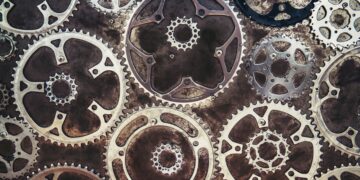 Photo by Tim Mossholder https://www.pexels.com/photo/close-up-shot-of-metal-gears-4843915/
